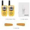 2pc Multifunctional Portable Kids Walkie Talkie With LED Backlight For Outdoor Camping Hiking - 2pcs Yellow