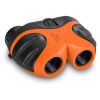 8X21 Children Telescope Binoculars Compact Shock Proof Kid Telescope For Bird Watching Tourism Camping Birthday Gift Toys - Orange