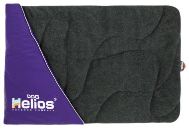 Dog Helios 'Expedition' Sporty Travel Camping Pillow Dog Bed - Purple / Black