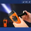 Hand Crank FM Radio Solar Portable Power Bank Charger LED FlashLight Outdoor Tool Camping Survival Flashlight Power Bank 3XUE - Orange