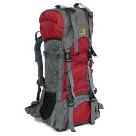 60L Outdoor Large Capacity Waterproof Mountaineering Backpack For Hiking Camping Trekking 60L Outdoor Large Capacity Waterproof Mountaineering Backpack For Hiking Camping Trekking