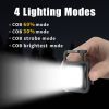 Portable LED Keychain Lights COB Flashlight Outdoor Work Light For Strong Magnetic Bottle Opener Camping Emergency Light - COB Flashlight