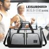 Duffel Bag with 10 Optimal Compartments Gym Bag Including Water Resistant Pouch - gray