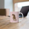 Pink Leopard Mug 11 oz - 11oz