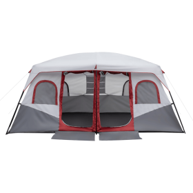 10-Person Family Cabin Tent — 2 Rooms 10-Person Family Cabin Tent — 2 Rooms
