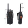 1pc Baofeng BF-888H Ham Two Way Radio; Walkie Talkie With Rechargeable Battery Headphone USB Charge Long Range 16 Channels - Black