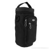 Pouch Bag Sports Water Bottles Tactical Molle Water Bottle Pouch Military Drawstring Water Bottle Holder Mesh Water Bottle Carrier - black