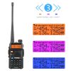 Baofeng UV-5R UHF VHF Dual Band Two Way Ham Radio Walkie Talkie - Black