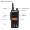 BaoFeng UV-82 Walkie Talkie Dual Band Two-Way Radio 136-174MHz VHF & 400-520MHz UHF  - Black