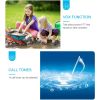 2pc Multifunctional Portable Kids Walkie Talkie With LED Backlight For Outdoor Camping Hiking - 2pcs Blue